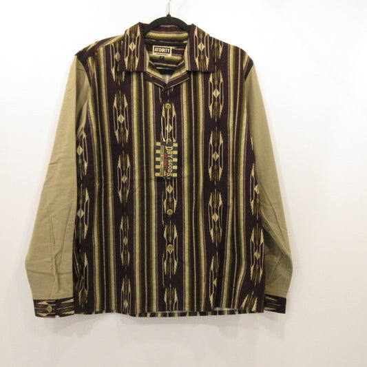 【中古】AT DIRTY | アットダーティー OLD NAVAJO L/S SHIRT 長袖シャツ サイズ：M