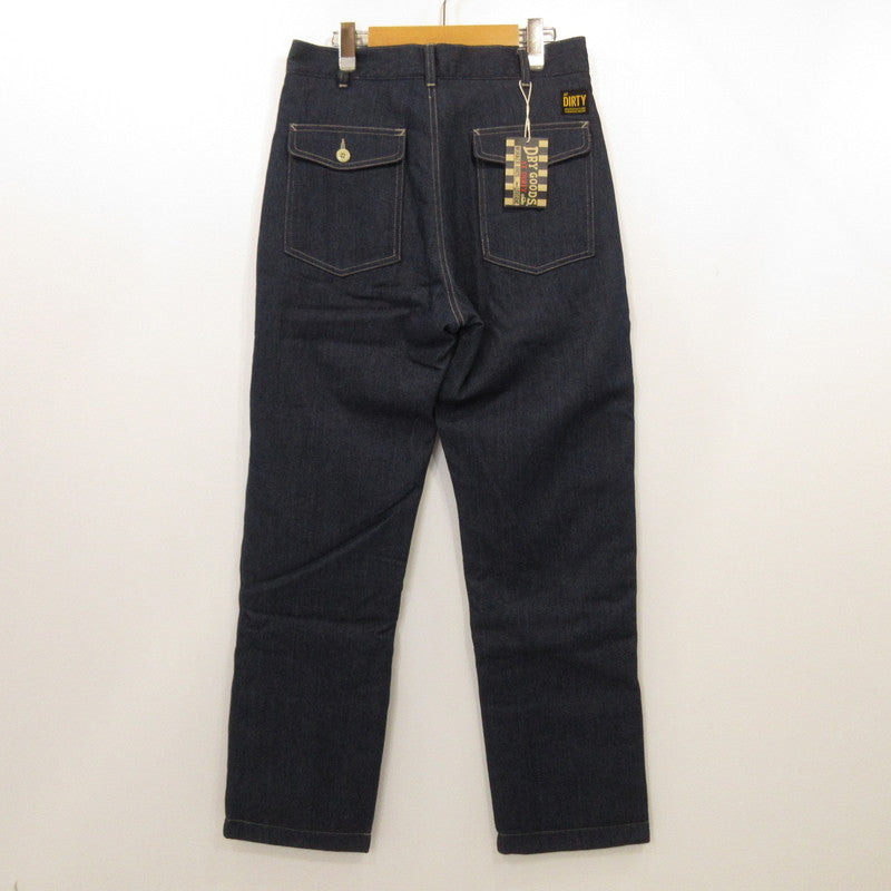 【中古】AT DIRTY | アットダーティー ATD QUILTING PANTS デニムパンツ ブルー サイズ：M