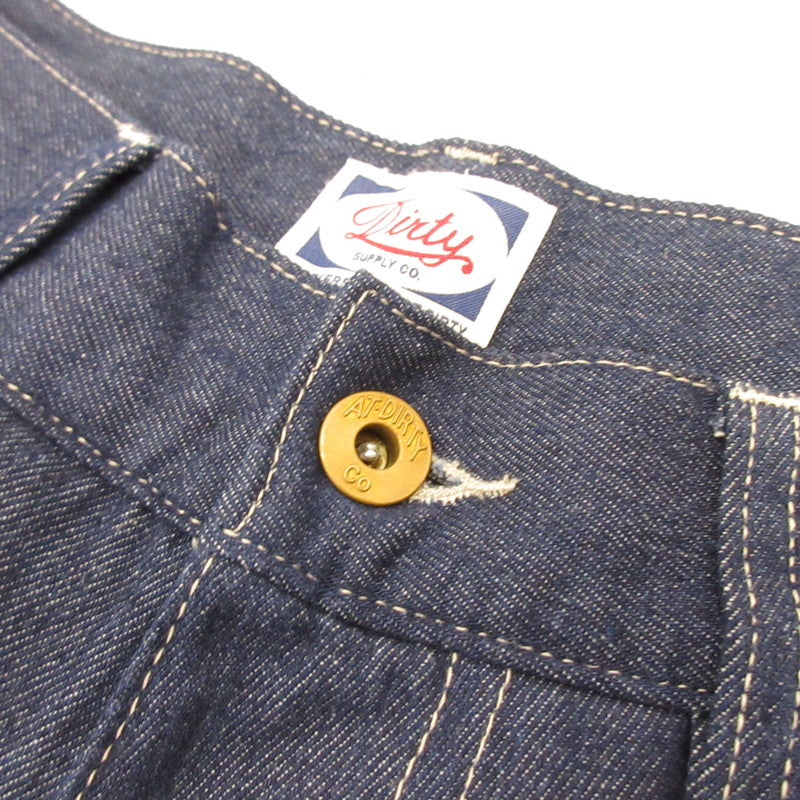 【中古】AT DIRTY | アットダーティー ATD QUILTING PANTS デニムパンツ ブルー サイズ：M