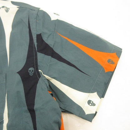 【中古】DRESS HIPPY | ドレスヒッピー 50'S SKULL S/S SHIRT 半袖シャツ サイズ：L