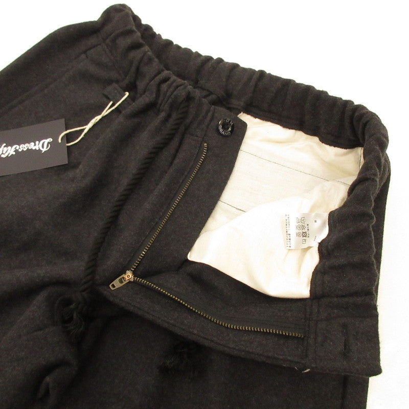 【中古】DRESS HIPPY | ドレスヒッピー MOLE PANTS パンツ チャコールグレー サイズ：M