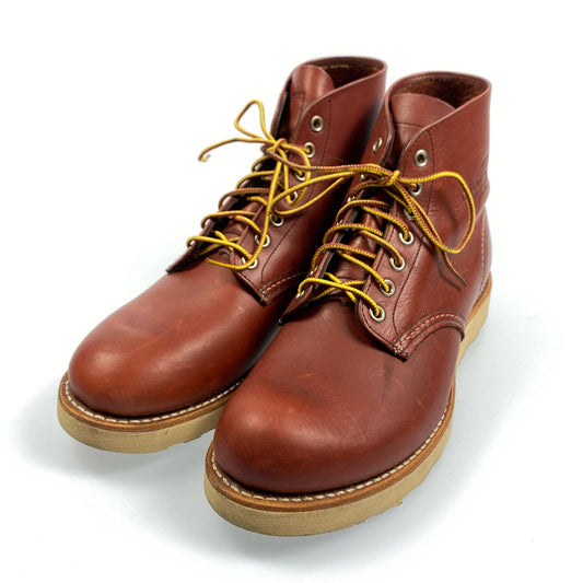 【中古】RED WING | レッドウィング 6INCH ROUND TOE BOOT ブーツ 9105 2012年製 27.0cm ボルドー/バーガンディー 27cm