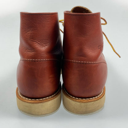 【中古】RED WING | レッドウィング 6INCH ROUND TOE BOOT ブーツ 9105 2012年製 27.0cm ボルドー/バーガンディー 27cm