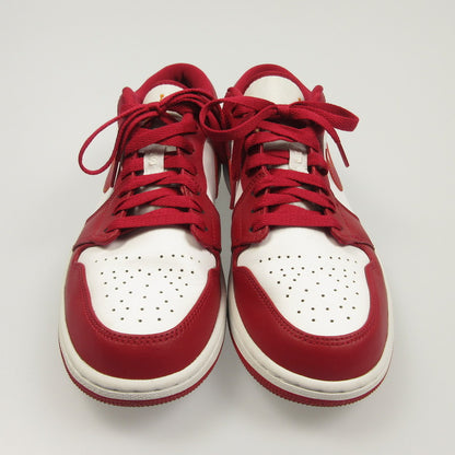 【中古】NIKE | ナイキ AIR JORDAN 1 LOW スニーカー 553558-607 2022S/S レッド 27.5cm