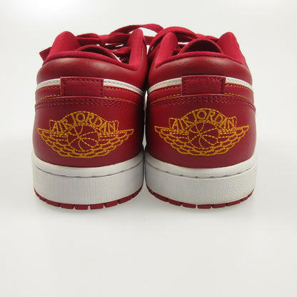 【中古】NIKE | ナイキ AIR JORDAN 1 LOW スニーカー 553558-607 2022S/S レッド 27.5cm