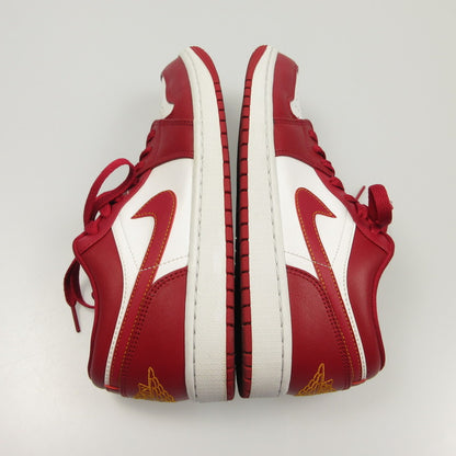 【中古】NIKE | ナイキ AIR JORDAN 1 LOW スニーカー 553558-607 2022S/S レッド 27.5cm