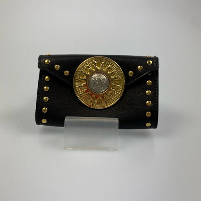 【中古】VERSACE | ヴェルサーチ メデューサスタッズ ポーチ