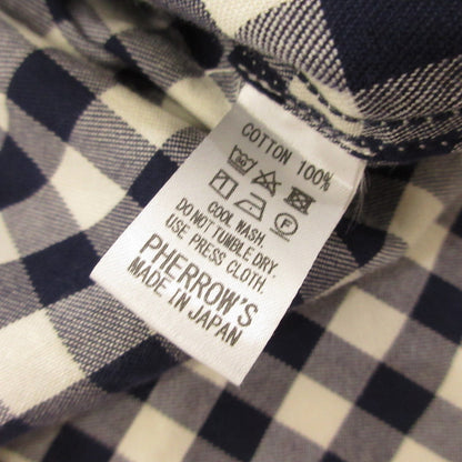 【中古】Pherrow's | フェローズ FLANNEL BUTTON DOWN SHIRT 長袖シャツ PBD2 サイズ：XL