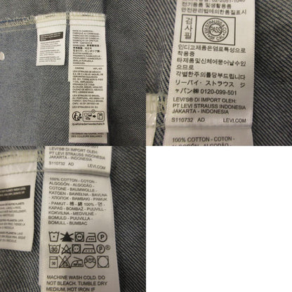 【中古】Levi's | リーバイス ヴィンテージプリーツトラッカージャケット デニム 001SA-0000 ネイビー サイズ：L