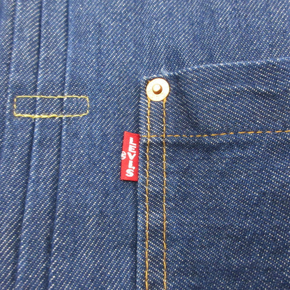 【中古】Levi's | リーバイス ヴィンテージプリーツトラッカージャケット デニム 001SA-0000 ネイビー サイズ：L