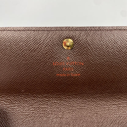 【中古】LOUIS VUITTON | ルイ・ヴィトン ポシェットポルトモネクレディ 長財布 N61724