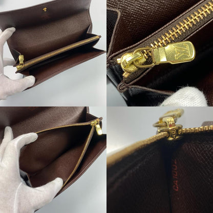 【中古】LOUIS VUITTON | ルイ・ヴィトン ポシェットポルトモネクレディ 長財布 N61724
