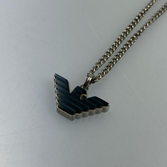 【中古】Emporio Armani | エンポリオ・アルマーニ イーグルロゴ ネックレス EGS2909040 シルバー