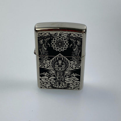 【中古】ZIPPO | ジッポ 観音音 ライター 2022年製 シルバー