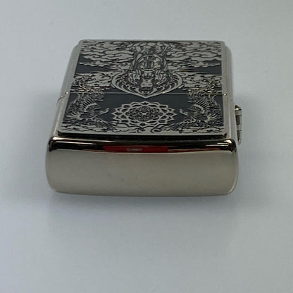 【中古】ZIPPO | ジッポ 観音音 ライター 2022年製 シルバー