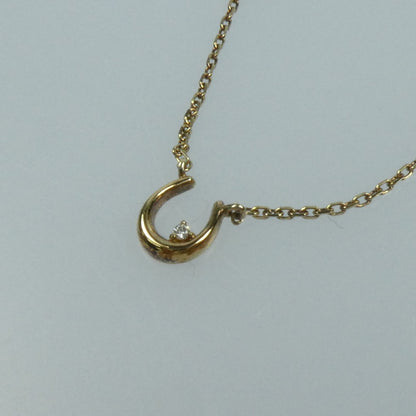 【中古】 ホースシュー ネックレス