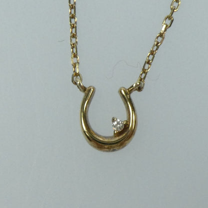 【中古】 ホースシュー ネックレス