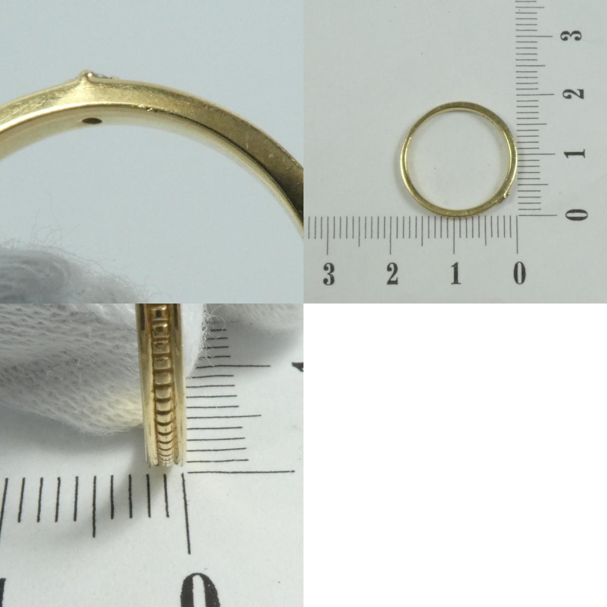 【中古】ete | エテ ミル打ち リング・指輪 ゴールド