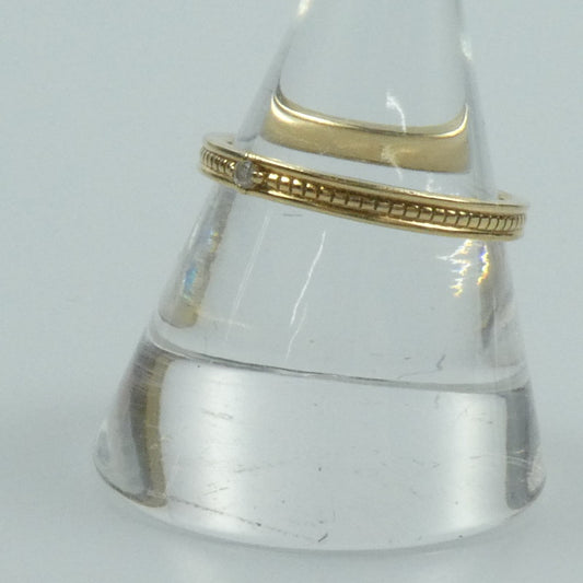 【中古】ete | エテ ミル打ち リング・指輪 ゴールド