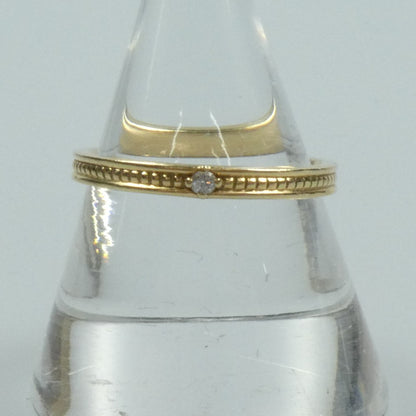 【中古】ete | エテ ミル打ち リング・指輪 ゴールド