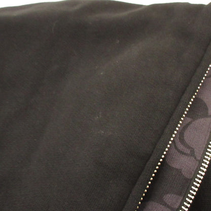 【中古】A BATHING APE | アベイシングエイプ METAL ONE POINT FULL ZIP HOODIE パーカー 001ZPL301301M ブラック サイズ：S