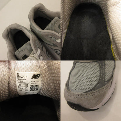 【中古】NEW BALANCE | ニューバランス スニーカー M990GL5 グレー 26cm
