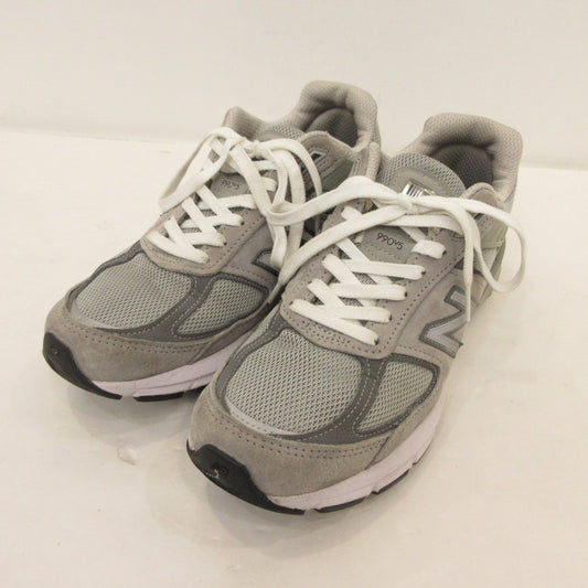 【中古】NEW BALANCE | ニューバランス スニーカー M990GL5 グレー 26cm