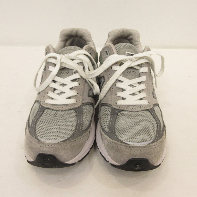 【中古】NEW BALANCE | ニューバランス スニーカー M990GL5 グレー 26cm
