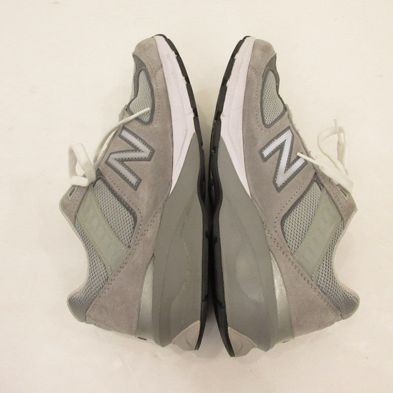 【中古】NEW BALANCE | ニューバランス スニーカー M990GL5 グレー 26cm