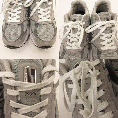 【中古】NEW BALANCE | ニューバランス スニーカー M990GL5 グレー 26cm