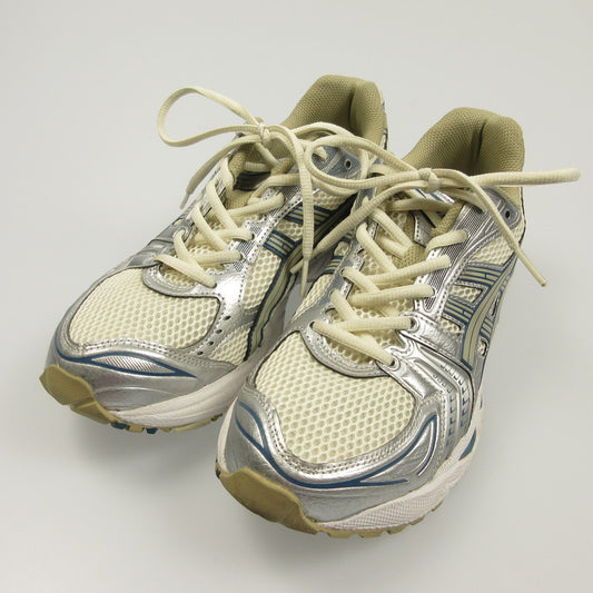 【中古】asics | アシックス GEL-KAYANO 14 スニーカー 1201A019 シルバー 26cm