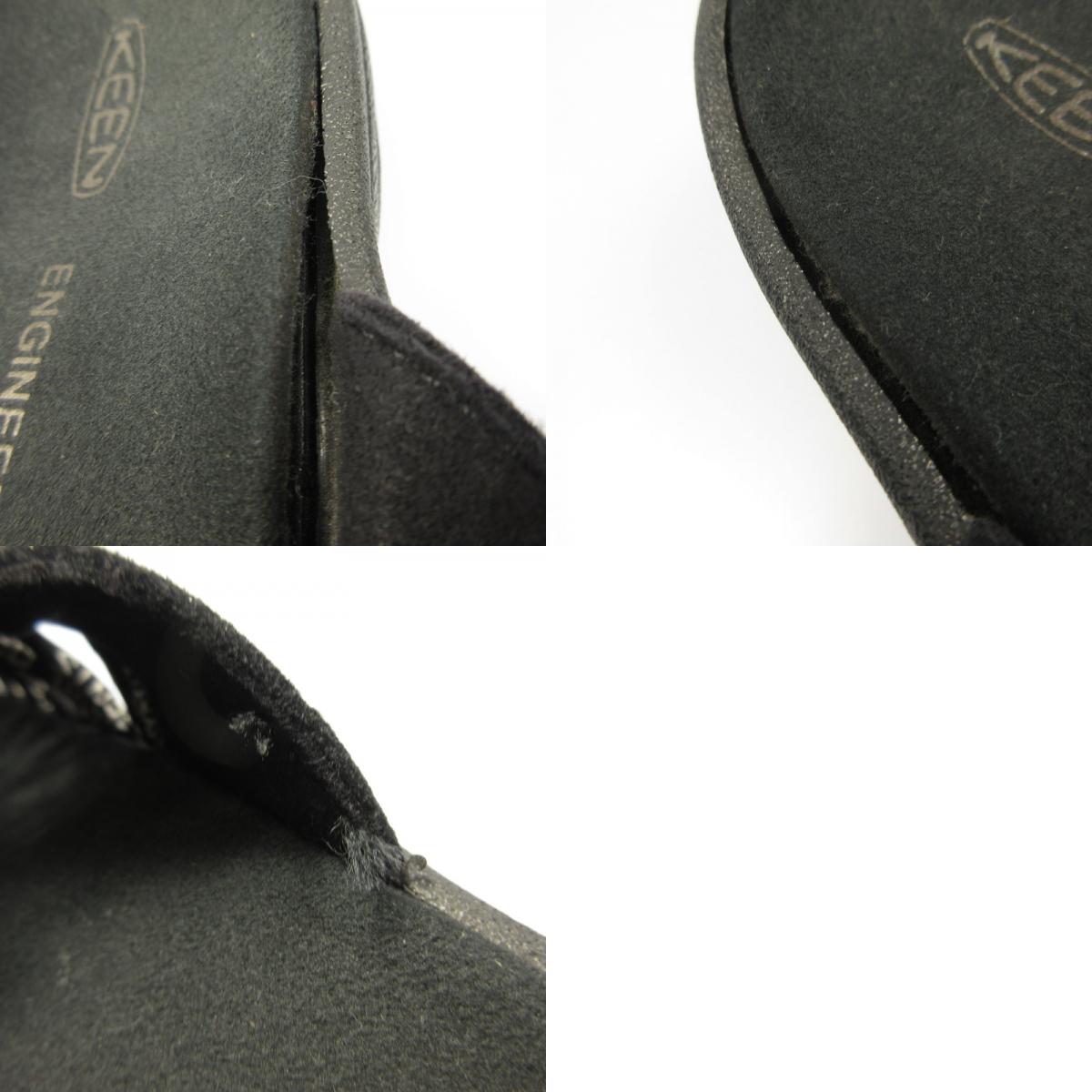 【中古】KEEN | キーン UNEEK I SLIDE サンダル 1024063 ブラック 25cm