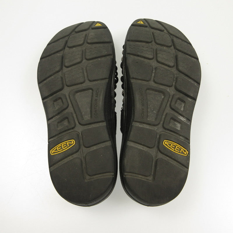 【中古】KEEN | キーン UNEEK I SLIDE サンダル 1024063 ブラック 25cm