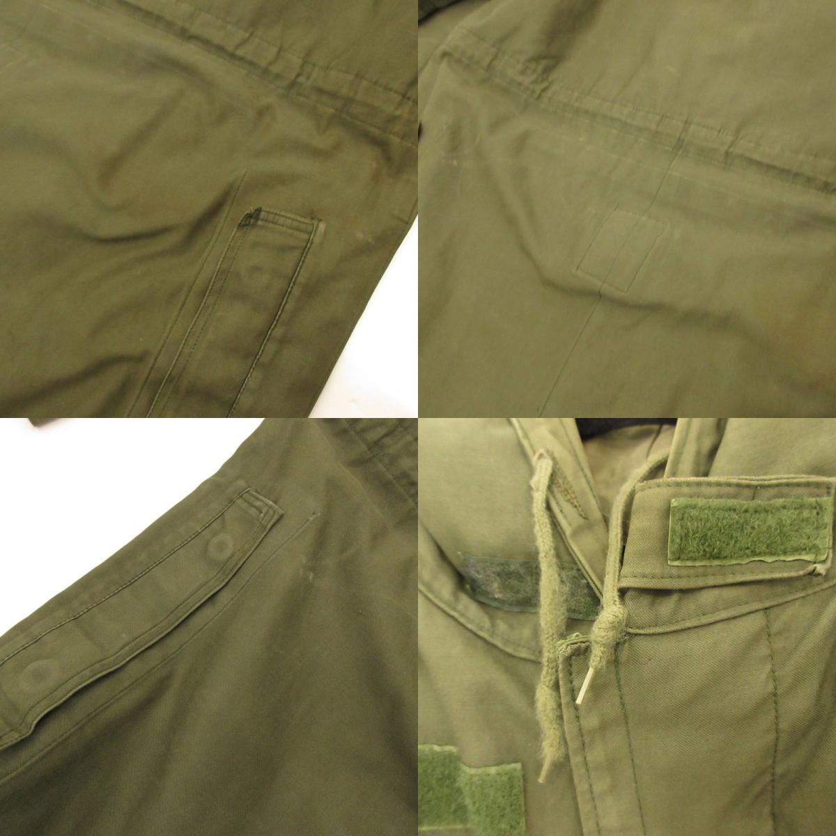 【中古】MILITARY衣料 | ミリタリーイリョウ SEYNTEX社製 ベルギー軍 M-64 field jacket モッズコート ｻｲｽﾞ:4B 8090/9505 カーキ