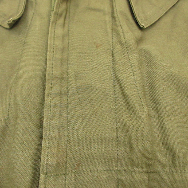 【中古】MILITARY衣料 | ミリタリーイリョウ SEYNTEX社製 ベルギー軍 M-64 field jacket モッズコート ｻｲｽﾞ:4B 8090/9505 カーキ