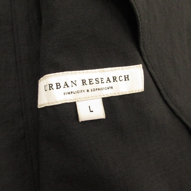 【中古】URBAN RESEARCH | アーバンリサーチ 小松マテーレ2Bジャケット テーラードジャケット UR34-17M001 ブラック サイズ：L