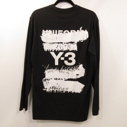 【中古】Y-3 | ワイスリー U GFX LS TEE 長袖Ｔシャツ JN4880 ブラック サイズ：XS