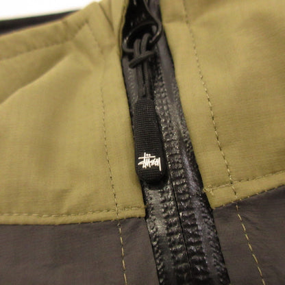 【中古】STUSSY | ステューシー Taped Seam Rain Shell マウンテンパーカー 115550 カーキ サイズ：M