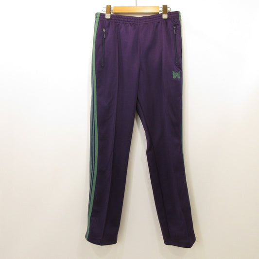 【中古】Needles | ニードルス Narrow Track Pant - Poly Smooth パンツ IN182 パープル サイズ：S