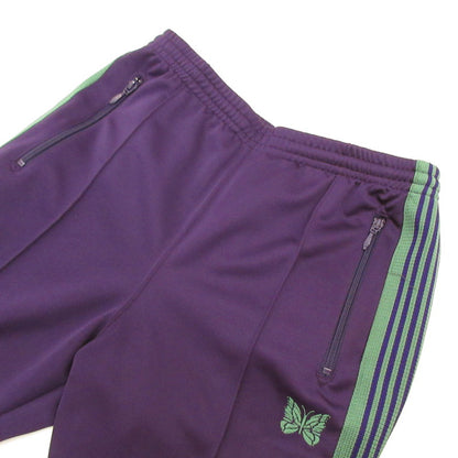 【中古】Needles | ニードルス Narrow Track Pant - Poly Smooth パンツ IN182 パープル サイズ：S
