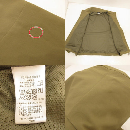 【中古】F.C.R.B. | エフシーアールビー STAND COLLAR BLOUSON ナイロンジャケット FCRB-200061 カーキ サイズ：M