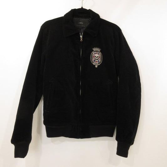 【中古】HYSTERIC GLAMOUR | ヒステリックグラマー DON'T LOOK BACK UK ブルゾン 4AB-1592 ブラック サイズ：M