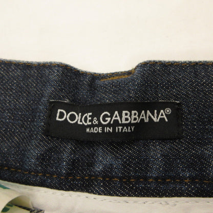 【中古】DOLCE&GABBANA | ドルチェアンドガッバーナ デニムパンツ G3T2CD/G8486 国内正規品 ネイビー サイズ：48