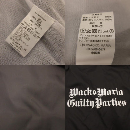 【中古】WACKO MARIA | ワコマリア 天国東京 COACH JACKET その他アウター 23FWE-WMO-BL01 オールドイングリッシュロゴ ブラック サイズ：M