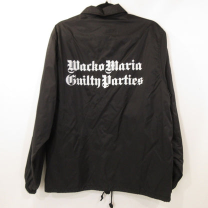 【中古】WACKO MARIA | ワコマリア 天国東京 COACH JACKET その他アウター 23FWE-WMO-BL01 オールドイングリッシュロゴ ブラック サイズ：M