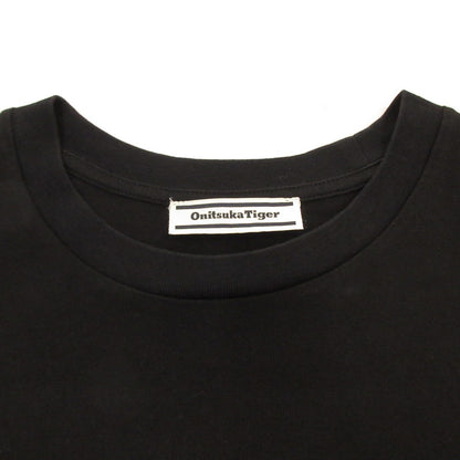 【中古】ONITSUKA TIGER | オニツカタイガー LONG SLEEVE GRAPHIC TEE 長袖Ｔシャツ 2183B163 ブラック サイズ：L