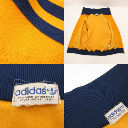 【中古】adidas(vintage) | アディダスヴィンテージ ジャージ ADS-4F 年式:80s　デサント製 オレンジ サイズ：2