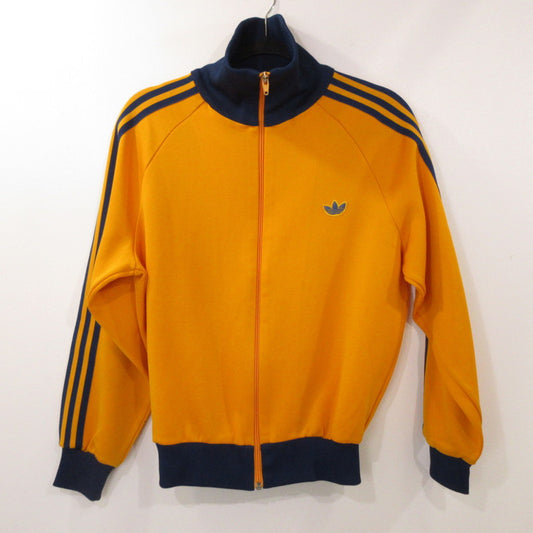 【中古】adidas(vintage) | アディダスヴィンテージ ジャージ ADS-4F 年式:80s　デサント製 オレンジ サイズ：2