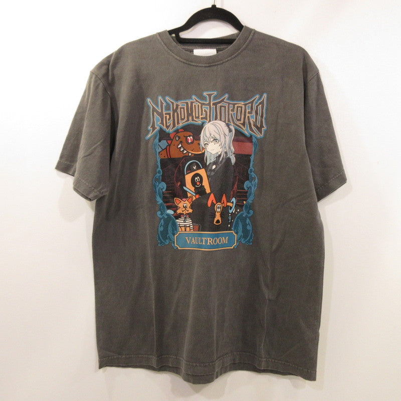 【中古】 VR×TORORO TEE 半袖Ｔシャツ チャコールグレー サイズ：L