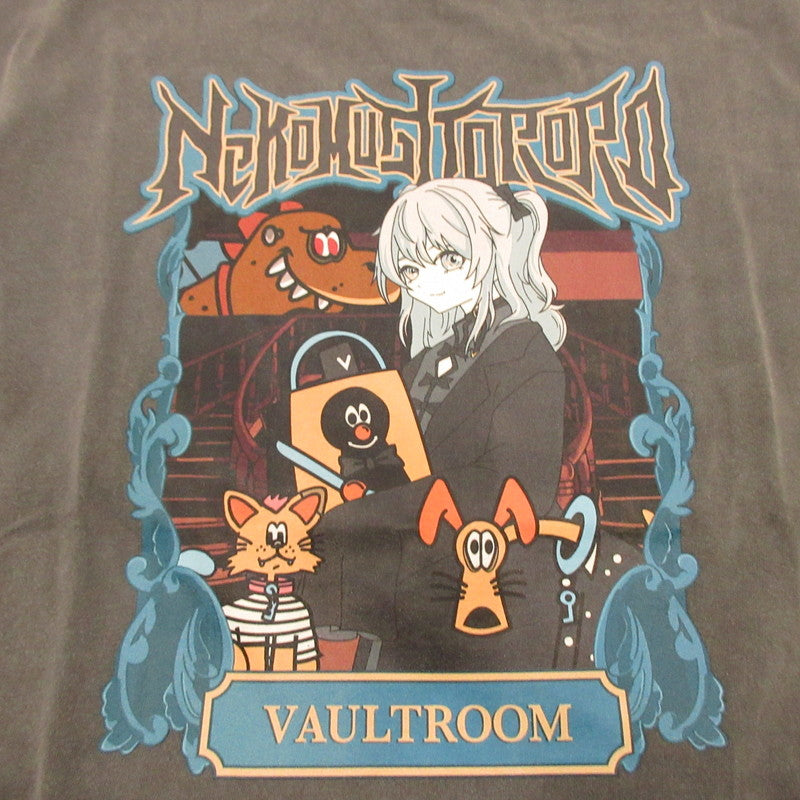 【中古】 VR×TORORO TEE 半袖Ｔシャツ チャコールグレー サイズ：L